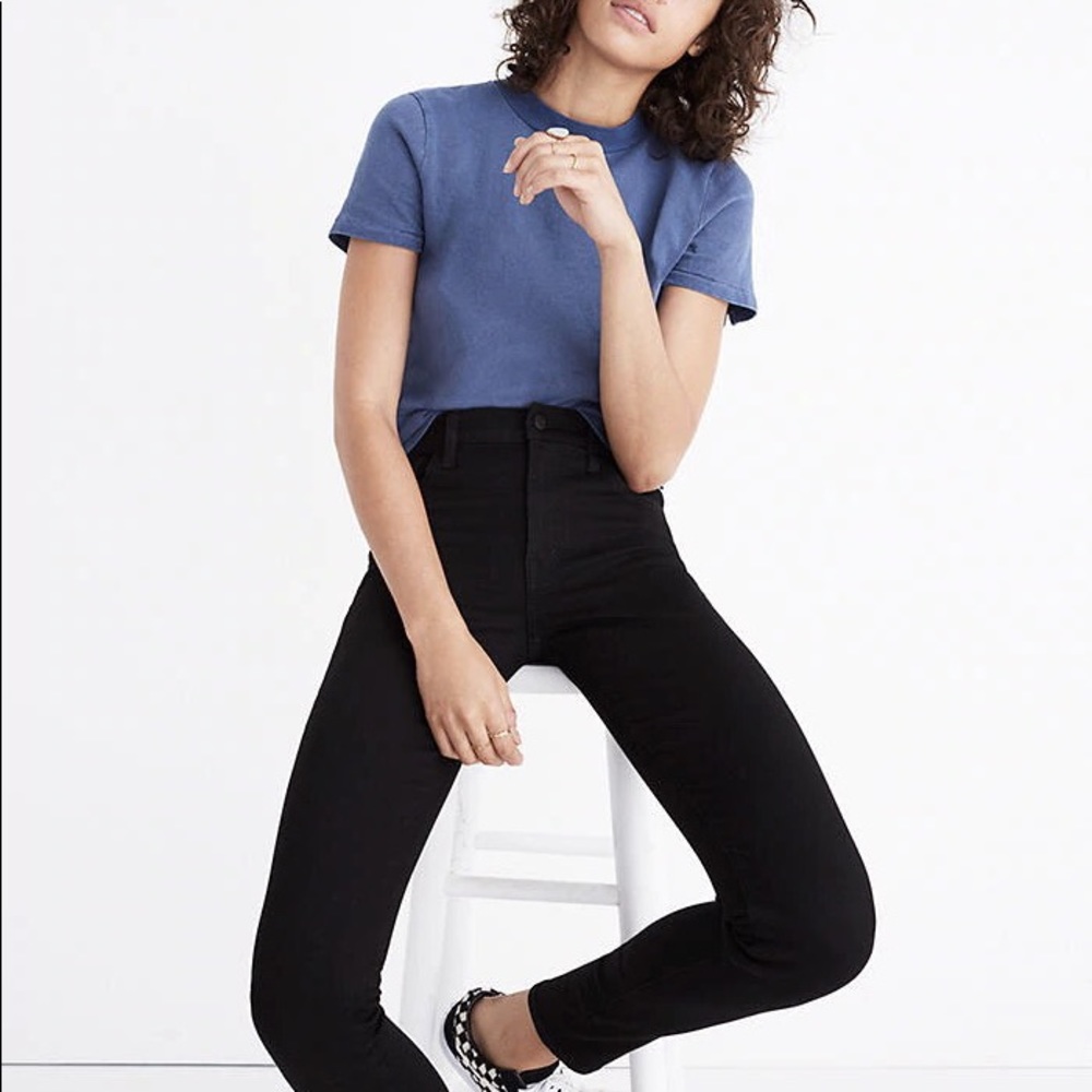 Madewell Roadtripper Jeans in Bennett Black 27TALL